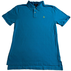 Polo Ralph Lauren Teen Youth Boy 18/20 Vibrant Blue Preppy Golf Shirt XL